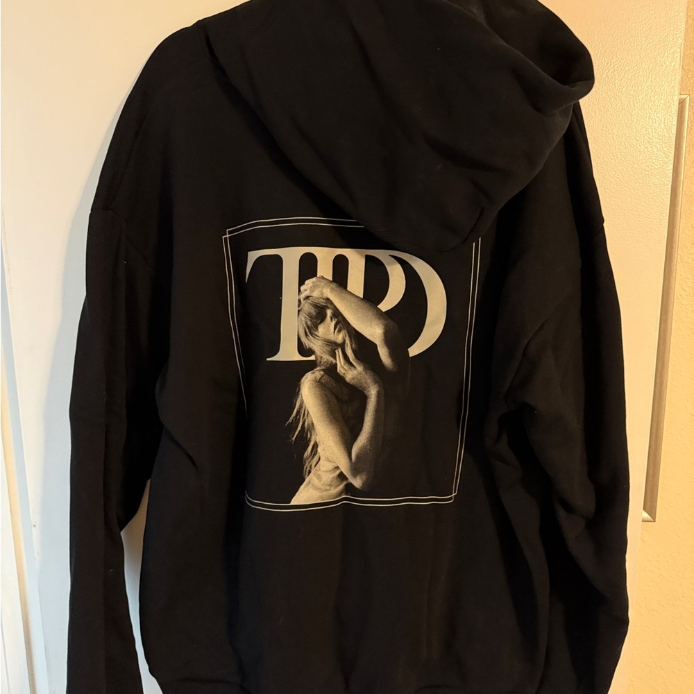 Taylor Swift TTPD Spotify Exclusive Black Hoodie - Never Worn